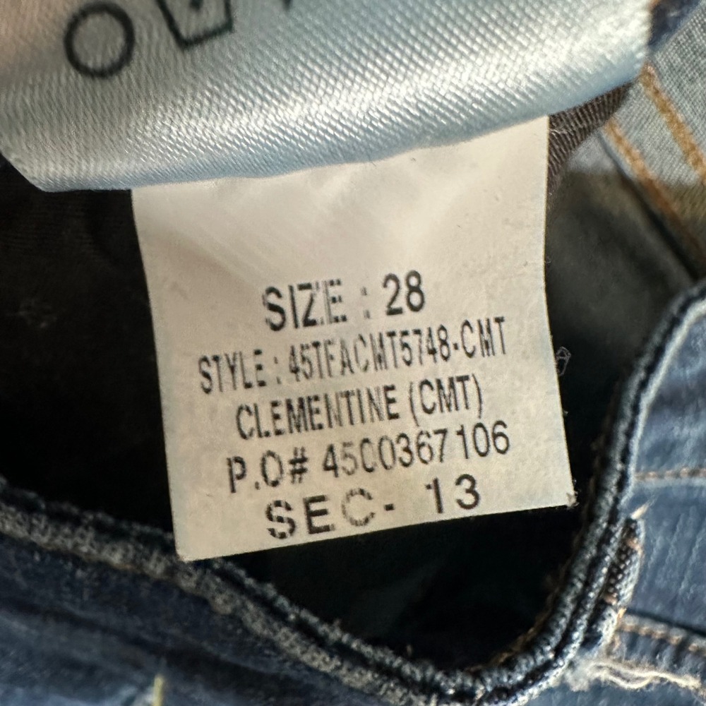 Joes Jeans Clementine High Rise Skinny Ankle Dark Wash Denim Blue Pants Size 28 - Picture 6 of 10